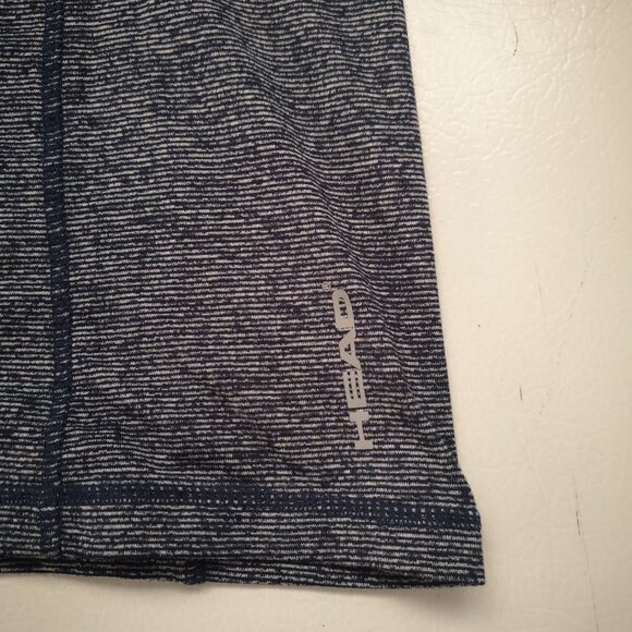2/$30.00 - Head Ladies Size Small Fitted Navy 1/4 Zip Athletic Top - Picture 9 of 13